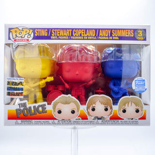 * Funko Pop! Sting, Stewart Copeland & Andy Summers The Police 3-Pack – Funko Shop Exclusive