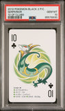 2012 POKEMON BLACK 2 PLAYING CARDS SERPERIOR # - Graded PSA GEM MT 10