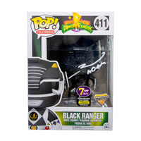 Signature Series Johnny Yong Bosch Signed Pop - Black Ranger (Morphing, Power Rangers) 411