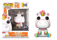 Fluffy (Rainbow Hooves, Despicable Me 3) 420 - Universal Studios Exclusive [Damaged: 7/10] **Missing Sticker**