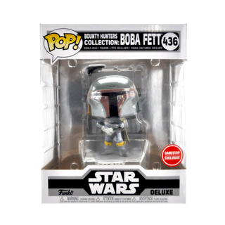 * Funko Pop! Bounty Hunters Collection: Boba Fett (Deluxe) 436 – GameStop Exclusive