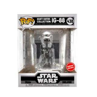 * Funko Pop! Bounty Hunters Collection: IG-88 Deluxe 438 – GameStop Exclusive