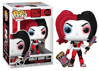 Funko Pop! Harley Quinn with Weapons 453 Vinyl Figure in PopShield Protector