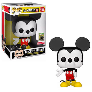 Funko Pop! Mickey Mouse Classic Color, 10-Inch 457 - Target/ SDCC Exclusive Vinyl Figure [Light Damage]