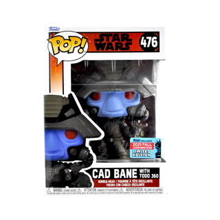 * Funko Pop! Cad Bane with Todo 360 (Bad Batch) 476 – 2021 Fall Convention Exclusive