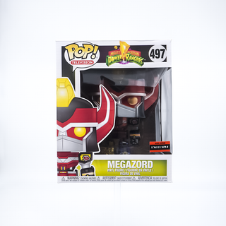 * Funko Pop! Megazord 6-Inch, Metallic, Power Rangers 497 – AAA Anime Exclusive