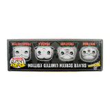 Universal Monsters (Black & White) Pop! 4-Pack - Gemini Collectibles Exclusive