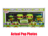 Teenage Mutant Ninja Turtles (4-Pack, Glow in the Dark) - Amazon Exclusive  [Condition: 7.5/10]