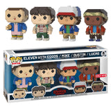 Eleven with Eggos / Mike / Dustin / Lucas (8-Bit) 4-Pack - Target Exclusive [Damaged: 7/10]