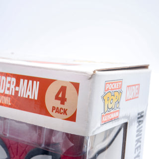 * Funko Pop! Captain America / Iron Man / Hawkeye / Spider-Man Civil War 4-Pack Vinyl Figure