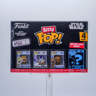 * Funko Bitty Pop! Luke Skywalker Hoth, R2-D2, Chewbacca, & Mystery Bitty 4-Pack