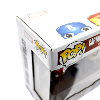 * Funko Pop! Spider-Man /Hawkeye Pops + Captain America /Iron Man Keychains 4-Pack