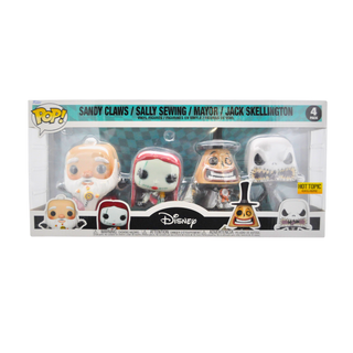 * Funko Pop! The Nightmare Before Christmas 4-Pack – Hot Topic Exclusive