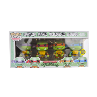 * Funko Pop! Teenage Mutant Ninja Turtles (4-Pack, Glow in the Dark)