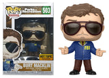 Burt Macklin (Parks & Recreation) 503 - Hot Topic Exclusive [Damaged: 7.5/10]