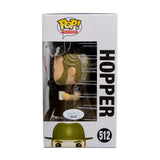 David Harbour Signed Pop - Hopper (No Hat) 512 **Chase** - JSA Authenticated