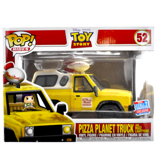 * Funko Pop! Pizza Planet Truck withBuzz Lightyear Rides, Toy Story 52 – 2018 Fall Convention Exclusive