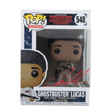 Caleb McLaughlin Signed Pop - Ghostbuster Lucas (Stranger Things) *JSA Certified*