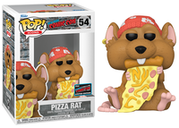 Pizza Rat (Red Hat, Brown Fur, Icons) 54 - 2022 NYCC Exclusive [Condition: 7.5/10]