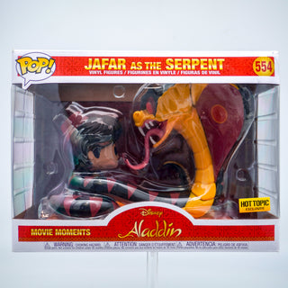 * Funko Pop! Jafar as the Serpent (Aladdin, Movie Moments) 554 – Hot Topic Exclusive