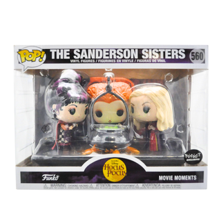 * Funko Pop! The Sanderson Sisters (with Cauldron, Movie Moments) 560 – Spirit Halloween Exclusive