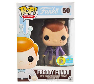 Freddy Funko (Willy Wonka) 50 - 2016 SDCC Exclusive/500 Made