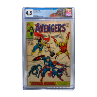 Avengers #58 (1968) Marvel Comics - CGC 4.5