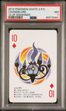 2012 POKEMON WHITE 2 PLAYING CARDS CHANDELURE # - Graded PSA NM 7