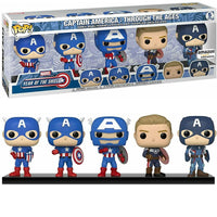 Captain America : Through the Ages 5-Pack - Amazon Exclusive  [Damaged: 7/10]