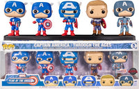 Captain America : Through the Ages 5-Pack - Special Edition Exclusive  [Damaged: 6.5/10]
