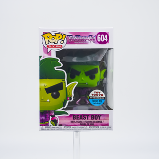 * Funko Pop! Funko Pop! Beast Boy The Night Begins to Shine, Metallic, Teen Titans Go! 604 – 2018 Toy Tokyo Exclusive /3000 Made