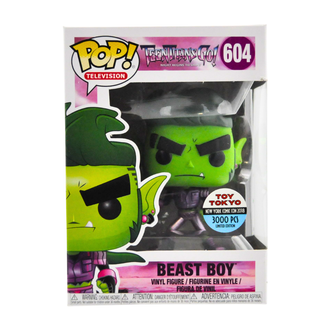 * Funko Pop! Beast Boy (The Night Begins to Shine, Metallic, Teen Titans Go!) 604 – 2018 Toy Tokyo Exclusive /3000 Made