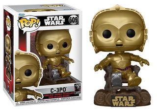Funko Pop! C-3PO Star Wars 609 Vinyl Figure in PopShield Protector