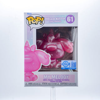 * Funko Pop! My Melody (Translucent Pink, Sanrio) 61 – Funko Special Edition Exclusive