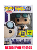 Dr. Emmett Brown (Glow in the Dark, Back to the Future) 62 - 2014 Megacon Exclusive [Condition: 8/10]