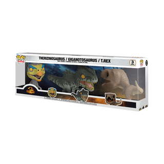 Therizinosaurus, Giganotosaurus, T.Rex 3-pk (Jurassic World Dominion)