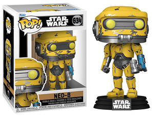 Funko Pop! Ned-B Star Wars 634 Vinyl Figure in PopShield Protector