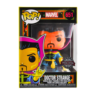 * Funko Pop! Doctor Strange (Black Light) 651 – Special Edition Exclusive