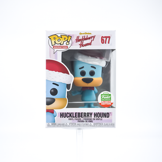 * Funko Pop! Huckleberry Hound with Santa Hat (Hanna Barbera) 677 – Funko Shop Exclusive