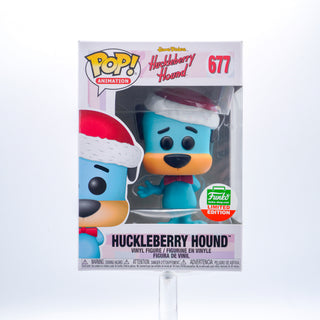* Funko Pop! Huckleberry Hound (Santa Hat Hanna Barbera) 677 – Funko Shop Exclusive