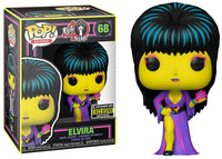 Elvira (Mistress of the Dark, Black Light, Icons) 68 - Entertainment Earth Exclusive