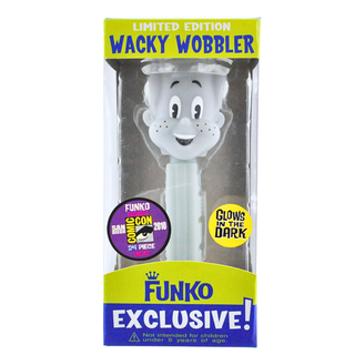 Funko Wacky Wobbler Freddy Pez (Blue, Glow in the Dark) - 2010 SDCC Exclusive /24 pcs