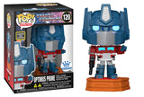 Optimus Prime (6-inch, Lights & Sounds, Transformers, Retro Toys) 120 - Funko Shop Exclusive [Damaged: 7.5/10]