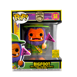 * Funko Pop! Bigfoot (with Pink Flag, Black Light, 6-inch) SE – 2023 Camp Fundays Exclusive /850 pieces