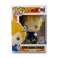 ⋆ Super Saiyan 2 Vegeta (Glow in the Dark, Dragon Ball Z) 709 **Chase** - Previews Exclusive ⋆