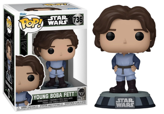 Funko Pop! Young Boba Fett, Legacy, Star Wars 736 Vinyl Figure in PopShield Protector