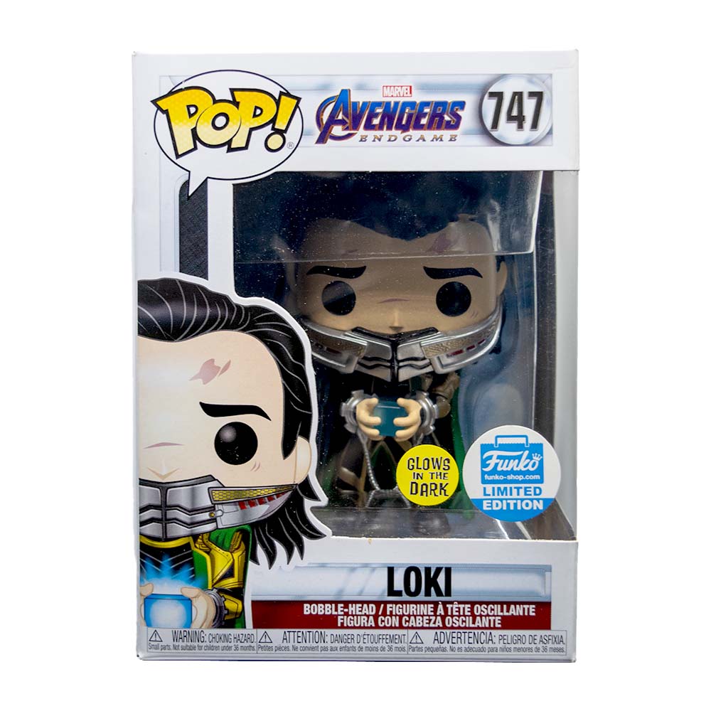 Loki Funko Exclusive selling Limited Edition Glow in the Dark Pop