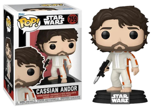 Funko Pop! Cassian Andor, Star Wars 759 Vinyl Figure in PopShield Protector