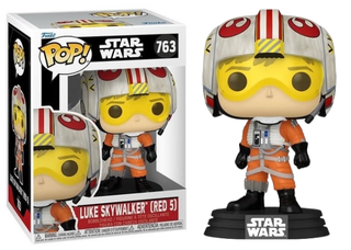 Funko Pop! Luke Skywalker, Red 5 763 Vinyl Figure in PopShield Protector