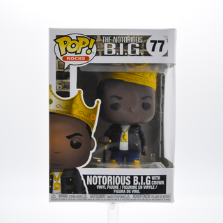 * Funko Pop! Notorious B.I.G. with Crown 77